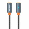 Дата кабель Amaya 58CC Type-C to Type-C 60W (1m) Gray