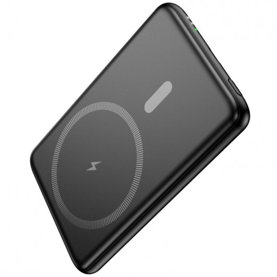 Портативний ЗП Power Bank Hoco J140A Tony ultra-thin PD20W з БЗП 5000 mAh Black Портативний ЗП Power Bank Hoco J140A Tony ultra-thin PD20W з БЗП 5000 mAh Black