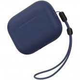 Силиконовый футляр BlueO Liquid silicone для наушников Airpods Pro 2 Deep Blue