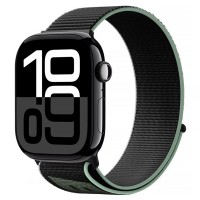 Ремінець BlueO Woven Nylon Sport для Apple Watch 42(ser.1-3)/44/45/46/49mm Black Ремінець BlueO Woven Nylon Sport для Apple Watch 42(ser.1-3)/44/45/46/49mm Black