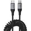 Дата кабель Hoco X121 Nuevo Type-C to Type-C 60W (1.5m) Black