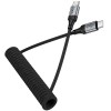 Дата кабель Hoco X121 Nuevo Type-C to Type-C 60W (1.5m) Black