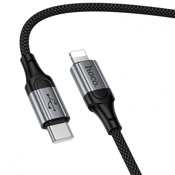 Дата кабель Hoco X121 Nuevo Type-C to Lightning 27W (1.5m) Black