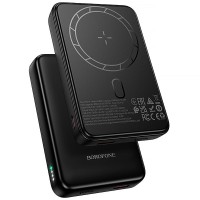 Портативное ЗУ Power Bank Borofone BJ82A Dawn 20W с БЗУ 10000 mAh Black