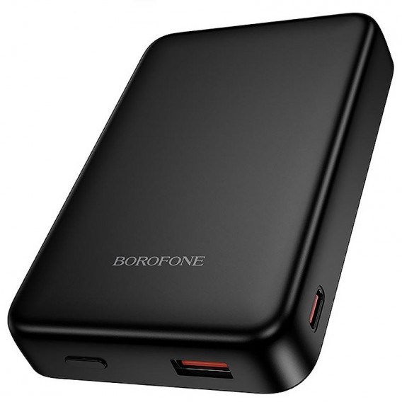 Портативний ЗП Power Bank Borofone BJ82A Dawn 20W з БЗП 10000 mAh Black Портативний ЗП Power Bank Borofone BJ82A Dawn 20W з БЗП 10000 mAh Black