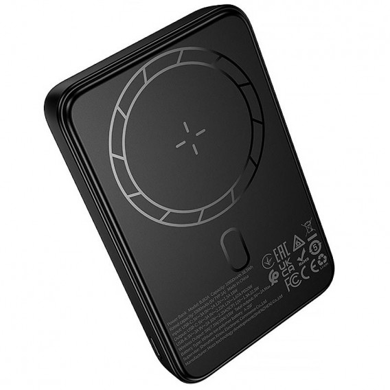 Портативний ЗП Power Bank Borofone BJ82A Dawn 20W з БЗП 10000 mAh Black Портативний ЗП Power Bank Borofone BJ82A Dawn 20W з БЗП 10000 mAh Black