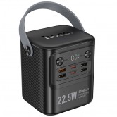 Портативний ЗП Power Bank Hoco J152 Tough 22.5W+PD20W 80000 mAh Black