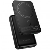 Портативний ЗП Power Bank Borofone BJ82 Dawn 20W з БЗП 5000 mAh Black Портативний ЗП Power Bank Borofone BJ82 Dawn 20W з БЗП 5000 mAh Black