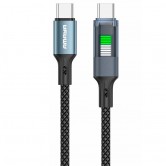 Дата кабель Amaya 111CC Type-C to Type-C 60W (1.2m) Black