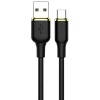 Дата кабель Amaya 89C USB to Type-C 3A (1m) Black