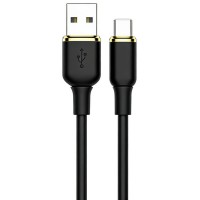 Дата кабель Amaya 89C USB to Type-C 3A (1m) Black