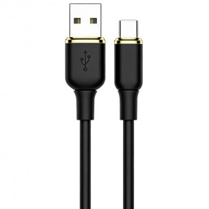 Дата кабель Amaya 89C USB to Type-C 3A (1m) Black