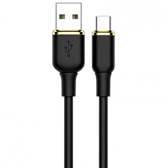 Дата кабель Amaya 89C USB to Type-C 3A (1m) Black