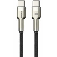 Дата кабель Amaya 310CC Type-C to Type-C 60W (1m) Brown