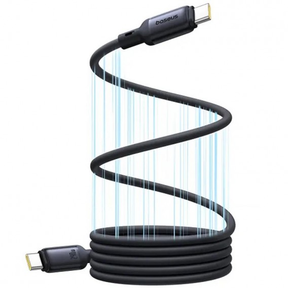 Дата кабель Baseus PicoGo Type-C to Type-C 240W (2m) (E04233) Cosmic Black Дата кабель Baseus PicoGo Type-C to Type-C 240W (2m) (E04233) Cosmic Black