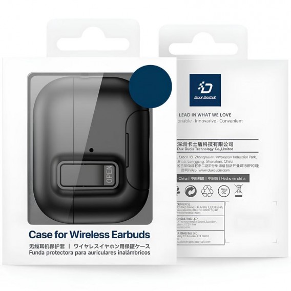 Ударостійкий футляр Dux Ducis Armor Series для AirPods Pro 3 Black