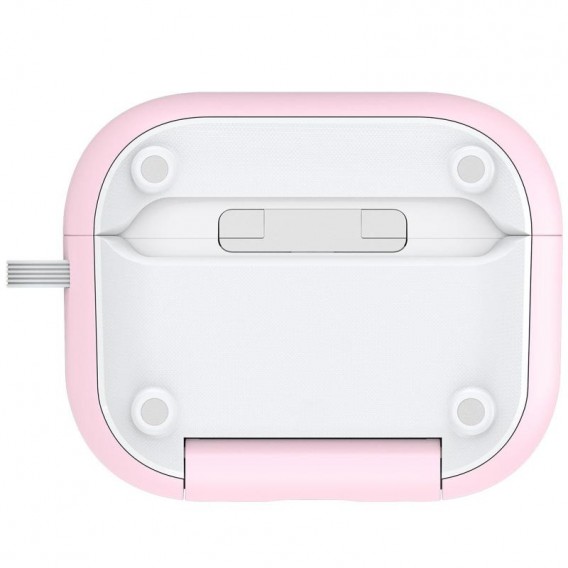 Ударостійкий футляр Dux Ducis Armor Series для AirPods Pro 3 White / Pink Ударостійкий футляр Dux Ducis Armor Series для AirPods Pro 3 White / Pink
