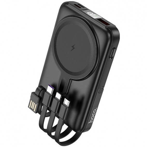 Портативний ЗП Power Bank Hoco J135 Rico 22.5W+PD20W з БЗП 10000 mAh Black