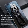 Дата кабель Baseus Cafule Metal USB to Type-C 66W (1m) (CAKF00010) Black