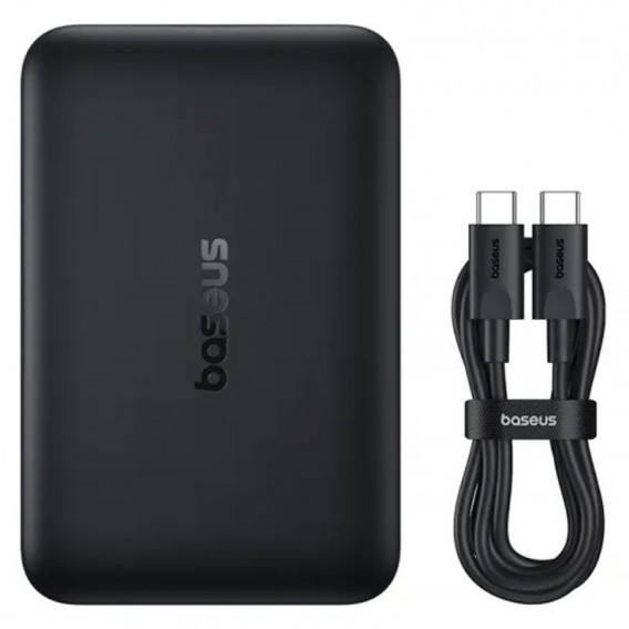 Портативний ЗП Power Bank Baseus EnerFill FM11 Ultra-Mini 22.5W з БЗП 10000mAh (PPFM11-1022) Black Портативний ЗП Power Bank Baseus EnerFill FM11 Ultra-Mini 22.5W з БЗП 10000mAh (PPFM11-1022) Black