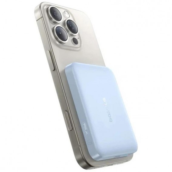 Портативний ЗП Power Bank Baseus EnerFill FM11 Ultra-Mini 22.5W з БЗП 10000mAh (PPFM11-1022) Galaxy Blue Портативний ЗП Power Bank Baseus EnerFill FM11 Ultra-Mini 22.5W з БЗП 10000mAh (PPFM11-1022) Galaxy Blue