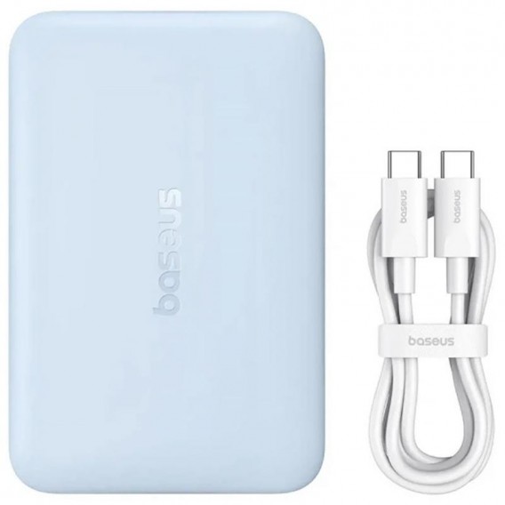Портативний ЗП Power Bank Baseus EnerFill FM11 Ultra-Mini 22.5W з БЗП 10000mAh (PPFM11-1022) Galaxy Blue Портативний ЗП Power Bank Baseus EnerFill FM11 Ultra-Mini 22.5W з БЗП 10000mAh (PPFM11-1022) Galaxy Blue