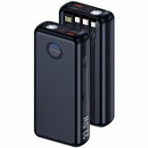 Портативний ЗП Power Bank Amaya F239L 22.5W flashlight with cable 20000 mAh Black Портативний ЗП Power Bank Amaya F239L 22.5W flashlight with cable 20000 mAh Black