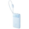Портативний ЗП Power Bank Baseus EnerFill FC11 PD22.5W with cable 10000 mAh (E0027R) Galaxy Blue