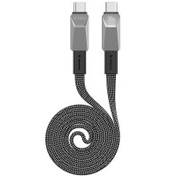 Дата кабель WIWU C078 Type-C to Type-C 100W (1m) Silver Дата кабель WIWU C078 Type-C to Type-C 100W (1m) Silver
