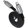 Дата кабель WIWU C078 Type-C to Type-C 100W (1m) Silver