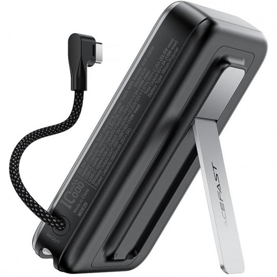 Портативний ЗП Power Bank Acefast M24 22.5W з БЗП 10000 mAh Metal gray Портативний ЗП Power Bank Acefast M24 22.5W з БЗП 10000 mAh Metal gray
