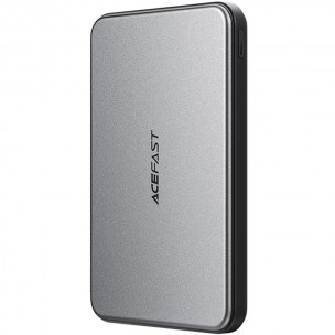 Портативний ЗП Power Bank Acefast M30 PD20W з БЗП with cable 5000 mAh Black Портативний ЗП Power Bank Acefast M30 PD20W з БЗП with cable 5000 mAh Black