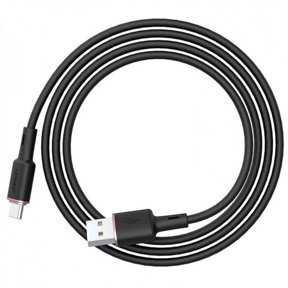 Дата кабель Acefast C2-04 USB to Type-C 3A (1.2m) Black Дата кабель Acefast C2-04 USB to Type-C 3A (1.2m) Black