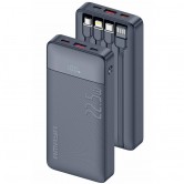 Портативний ЗП Power Bank Amaya F129 22.5W with cable 10000 mAh Black Портативний ЗП Power Bank Amaya F129 22.5W with cable 10000 mAh Black