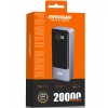 Портативний ЗП Power Bank Amaya FD23 145W with display and cable 20000 mAh Gray