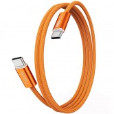 Дата кабель WIWU C101 Essen Type-C to Type-C 240W (1.5m) Orange Дата кабель WIWU C101 Essen Type-C to Type-C 240W (1.5m) Orange