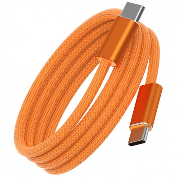 Дата кабель WIWU C101 Essen Type-C to Type-C 240W (1.5m) Orange Дата кабель WIWU C101 Essen Type-C to Type-C 240W (1.5m) Orange