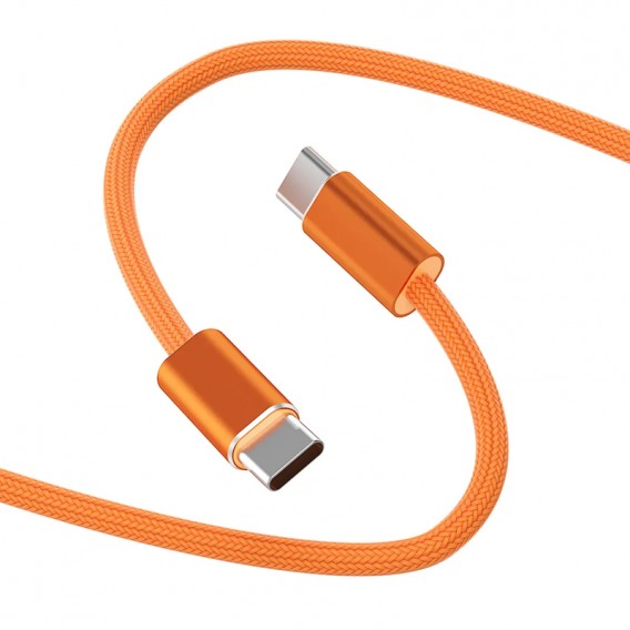 Дата кабель WIWU C101 Essen Type-C to Type-C 240W (1.5m) Orange Дата кабель WIWU C101 Essen Type-C to Type-C 240W (1.5m) Orange