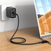 Дата кабель Acefast C6-03 USB-C to USB-C 100W zinc alloy digital display braided (2m) Black