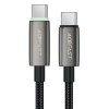 Дата кабель Acefast C23-03 Type-C to Type-C 60W (1.2m) Black