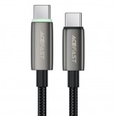 Дата кабель Acefast C23-03 Type-C to Type-C 60W (1.2m) Black Дата кабель Acefast C23-03 Type-C to Type-C 60W (1.2m) Black
