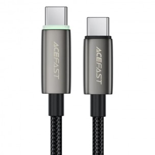 Дата кабель Acefast C23-03 Type-C to Type-C 60W (1.2m) Black Дата кабель Acefast C23-03 Type-C to Type-C 60W (1.2m) Black