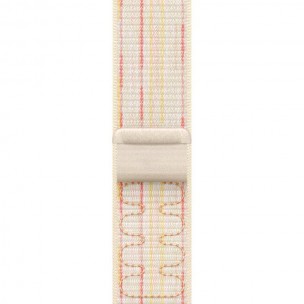 Ремешок Nylon Sport Loop для Apple Watch 38/40/41/42mm(ser.10) Starlight / Pink Ремешок Nylon Sport Loop для Apple Watch 38/40/41/42mm(ser.10) Starlight / Pink