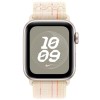 Ремінець Nylon Sport Loop для Apple Watch 38/40/41/42mm(ser.10) Starlight / Pink