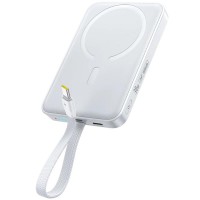 Портативний ЗП Power Bank Baseus EnerFill FM11 30W з БЗП with cable 10000mAh (E00289) Moon White Портативний ЗП Power Bank Baseus EnerFill FM11 30W з БЗП with cable 10000mAh (E00289) Moon White