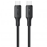Дата кабель Acefast C17-03 Type-C to Type-C 60W (1.2m) Black Дата кабель Acefast C17-03 Type-C to Type-C 60W (1.2m) Black