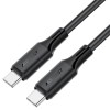 Дата кабель Acefast C17-03 Type-C to Type-C 60W (1.2m) Black