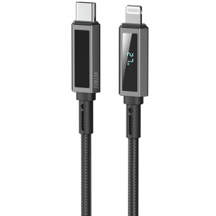 Дата кабель WIWU C080 Warriors Type-C to Lightning 27W (1m) Black Дата кабель WIWU C080 Warriors Type-C to Lightning 27W (1m) Black