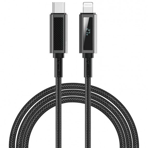Дата кабель WIWU C080 Warriors Type-C to Lightning 27W (1m) Black Дата кабель WIWU C080 Warriors Type-C to Lightning 27W (1m) Black