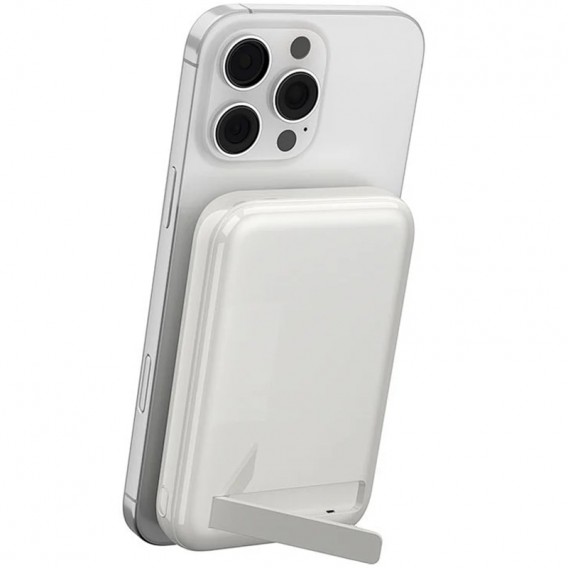 Портативний ЗП Power Bank WIWU P064 Classic PD22.5W з БЗП + holder 10000 mAh White